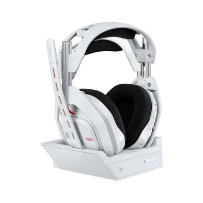 Logitech ASTRO A50 (Gen 5) LIGHTSPEED Gaming Headset With Base Station - Wireless / White