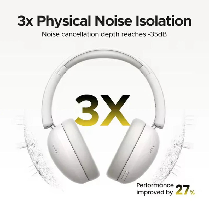 يوجرين  ماكس AI Call Noise Reduction سماعات الرأس  بلوتوث  يو اس بي/ ضوء