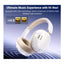 UGREEN HiTune Max5c Hybrid Active Noise-Cancelling Headphones - Bluetooth / USB-C / White