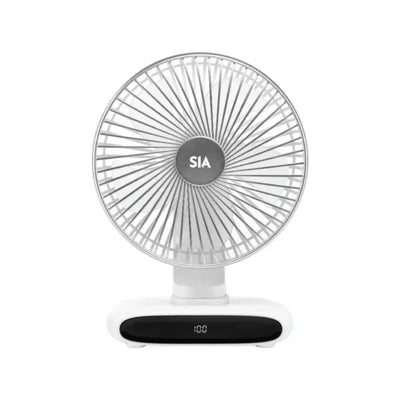 SIA SIFAND1 Rechargeable Desktop Fan - 3600mAh / White