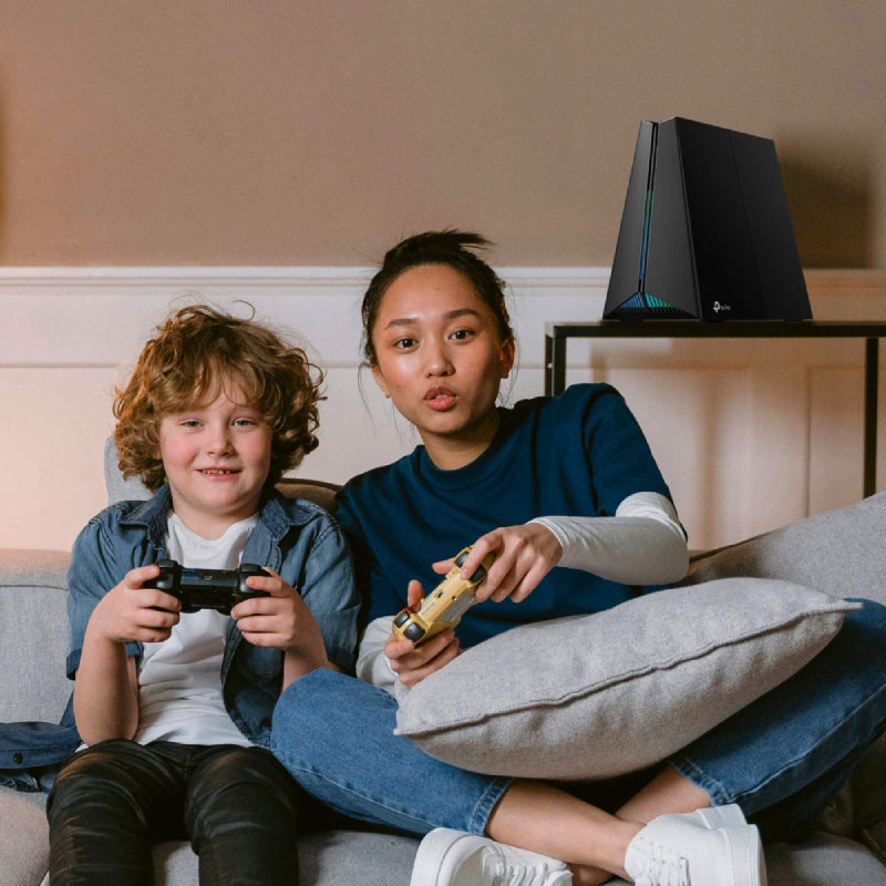 TP-Link Archer GE550 (BE9300 ) Tri-Band Wi-Fi 7 Gaming Router - 6GHz (5764 Mbps) / USB3.0 / Gigabit WAN / Gigabit LAN