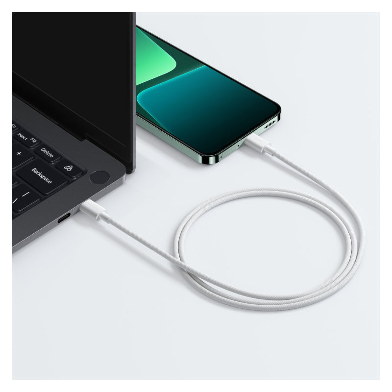 Xiaomi Braided Cable - 60W / USB-C / 1 Meter / White