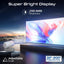 جهاز عرض  لاسلكي PROMATE 4K متوافق مع بلت-ان  ضوء RGB محيطة