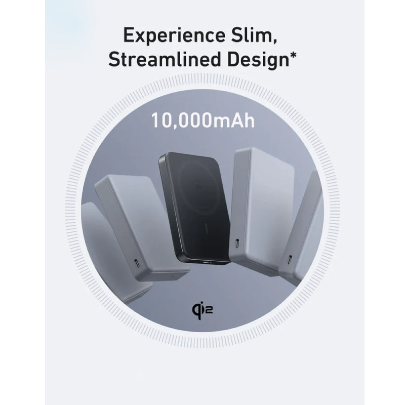 Anker Slim MagGo Power Bank - 10,000mAh / Black