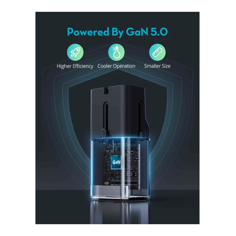 محول  ميني RAVPower Super ميني  محول  30 واط / يو اس بي/ أسود