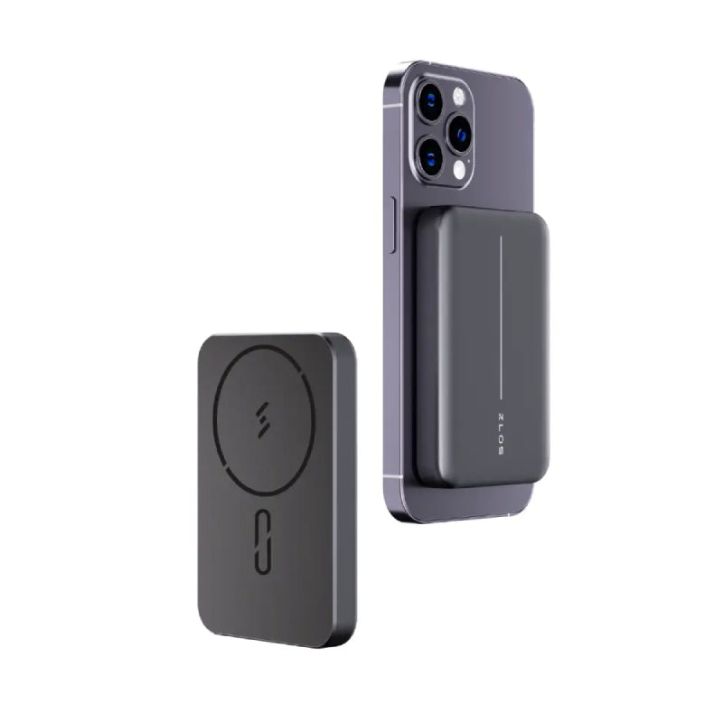ZLOS Ultra-Thin Mini Wireless Charging Power Bank - 10000mAh / 20W / USB-C