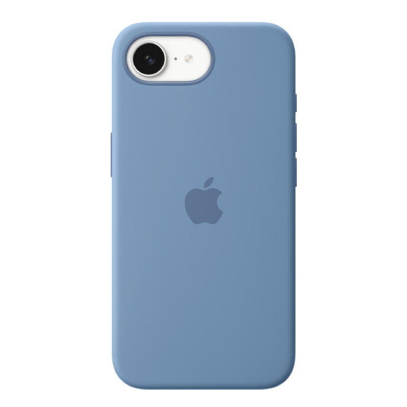 حافظة  سيليكون ابل ايفون  حافظة  أزرق شتوي
