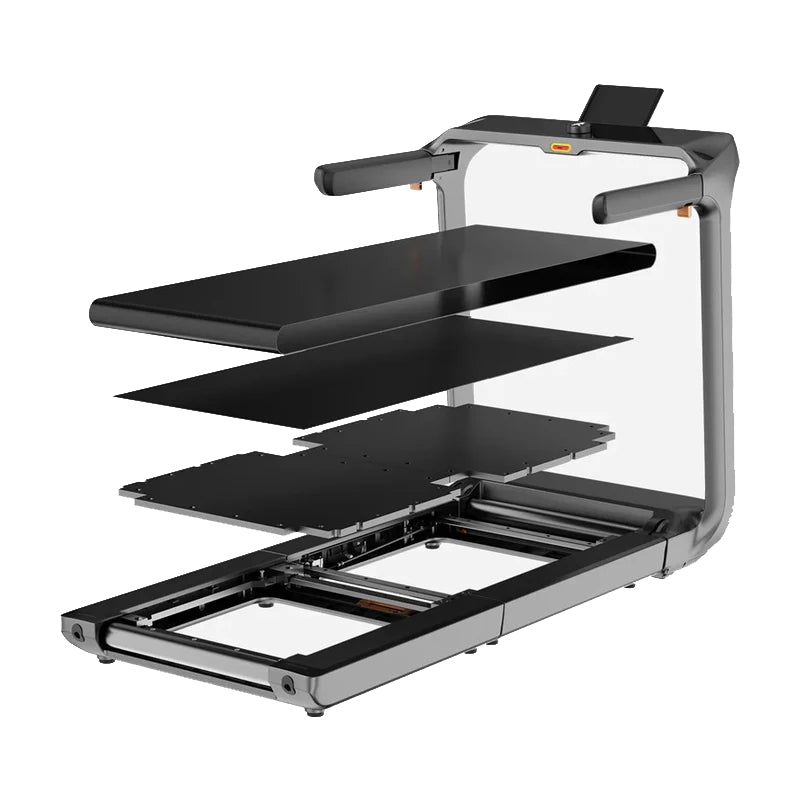 King Smith X218 Walking Pad Foldable Treadmill with Side Armrest - 1-18 km/h