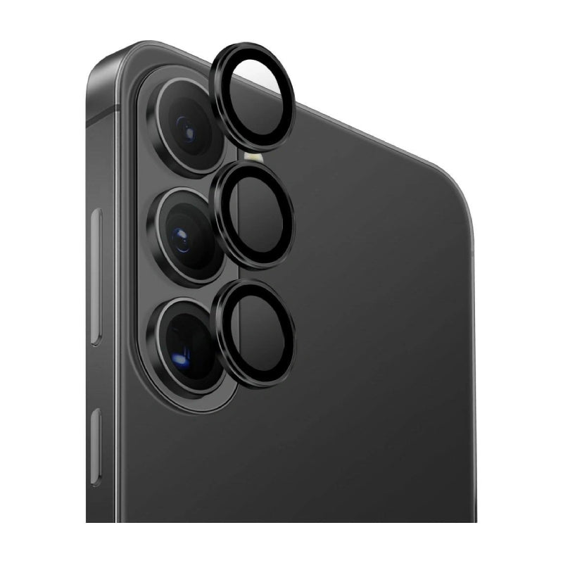 Uniq Optix ألمنيوم كاميرا عدسة - سامسونج جالكسي / S26+ / أسود