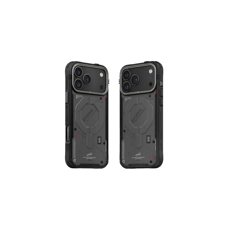 حافظة SkinArma Vigor ماج سيف حافظة ايفون  برو ماكس  لون فحمي