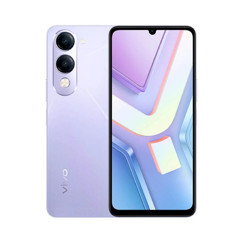 Vivo Y19s - شاشة IPS LCD مقاس 6.74 بوصة / 4 جيجابايت  128 جيجابايت  5جي  واي-فاي  لون بنفسجي - هاتف