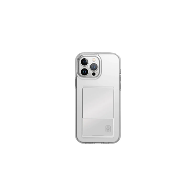 Uniq Hybrid Airfender Case for Apple iPhone 15 Pro - Nude Transparent