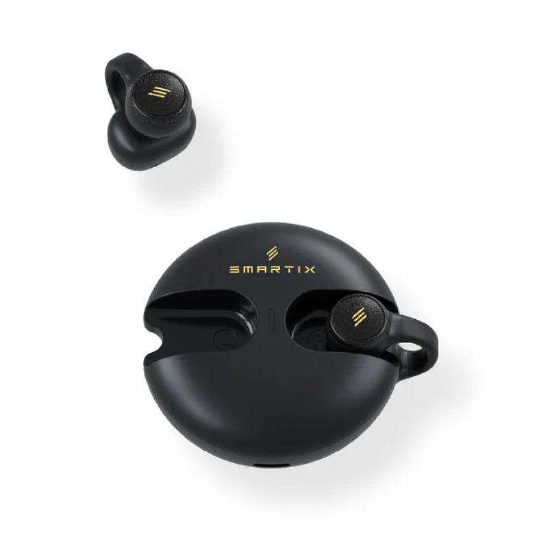Smartix Atom U Open Ear Clip On Wireless Earbuds - Bluetooth / 300mAh / Black
