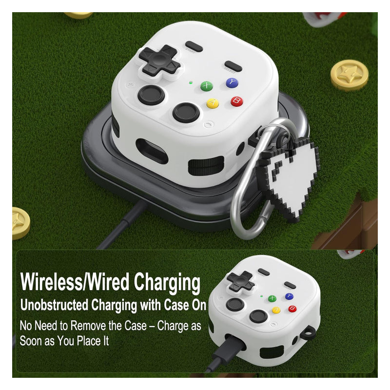 Huawei FreeClip 2 Retro Fidget Earbuds Case - White