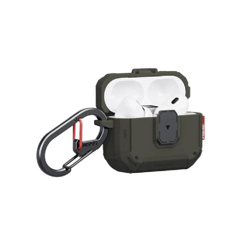 حافظة SkinArma Mecha Le قفل  ايربودز برو - لون الغابة