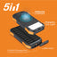 PROMATE SolarTank-10PDQi Rugged EcoLight Solar Power Bank - 10000mAh / USB-A / USB-C