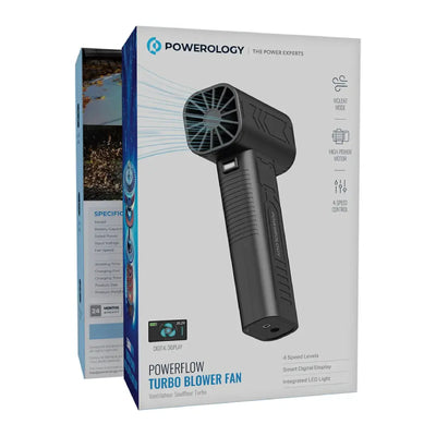 Powerology Powerflow Turbo Blower Fan - Black