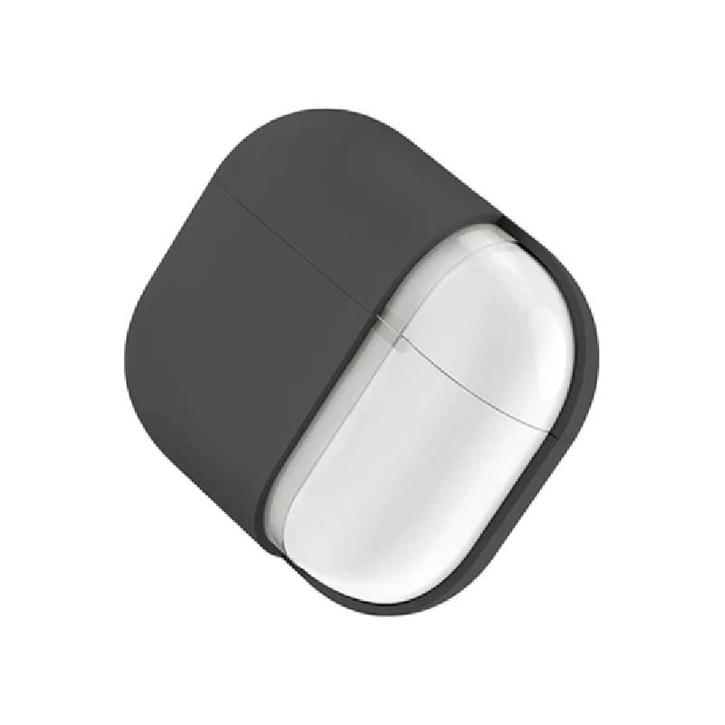 حافظة  ايربودز  Uniq Lino هايبرد ليكويد  ايربودز الجيل الرابع حافظة رمادي