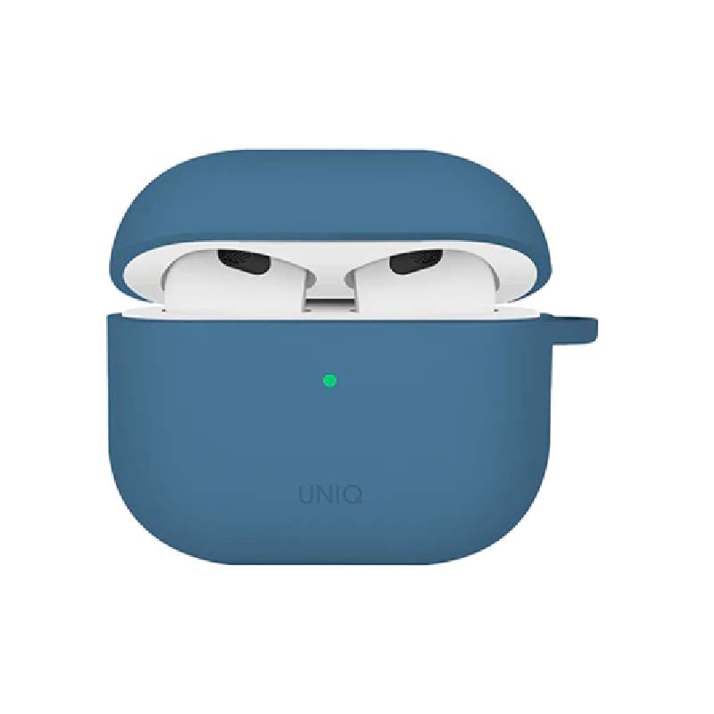 Uniq Nexo Active: ايربودز  هايبرد الجيل الرابع مع حافظة  ومشابك أذنمع - أزرق باسيفيك