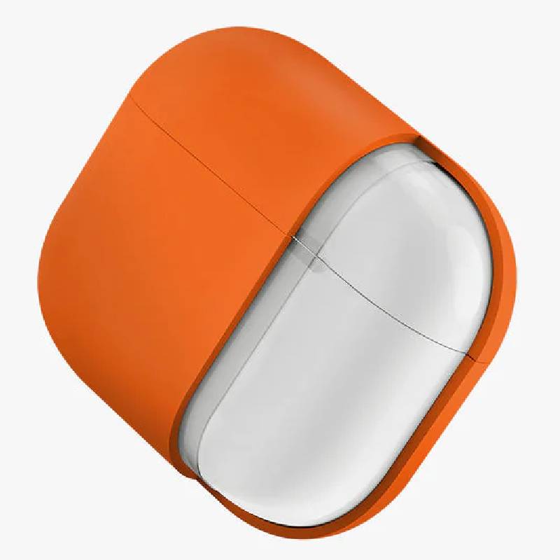 Uniq Nexo Active: ايربودز  هايبرد الجيل الرابع مع حافظة  ومشابك أذنمع - لون برتقالي