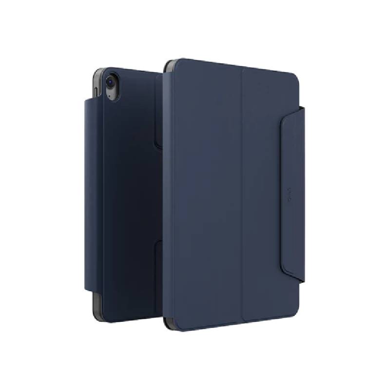 Uniq Rovus Snap Mount Magnetic 360 Rotating Detachable Case for Apple iPad 11 A16 - Navy Blue