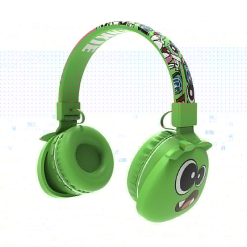 MAESTRO Jelly Monsters wireless headphone for Kids - Bluetooth / Green Frankie