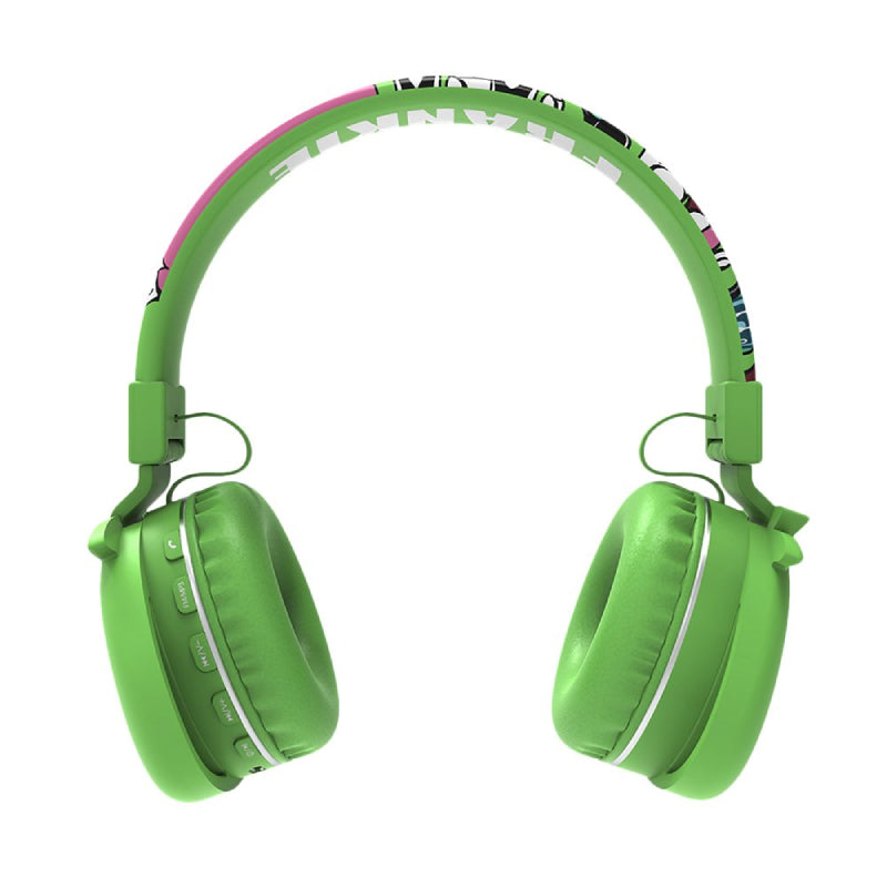 MAESTRO Jelly Monsters wireless headphone for Kids - Bluetooth / Green Frankie