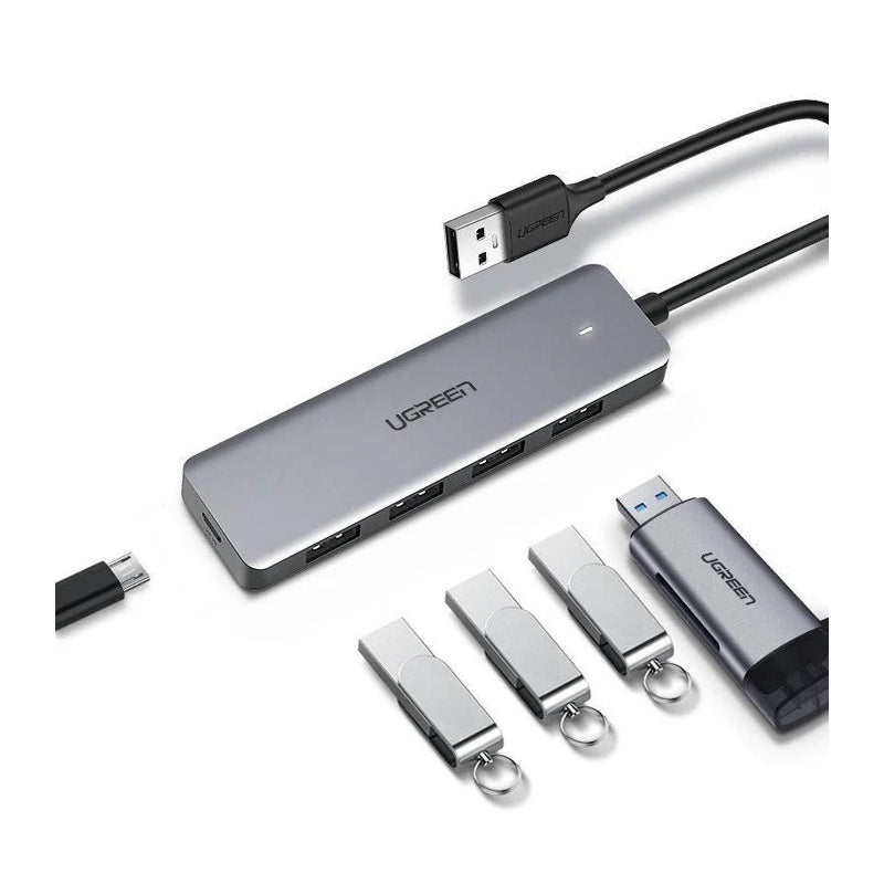 UGREEN USB HUB - 4x USB 3.2 Gen 1 with micro USB power port (CM219 50985)