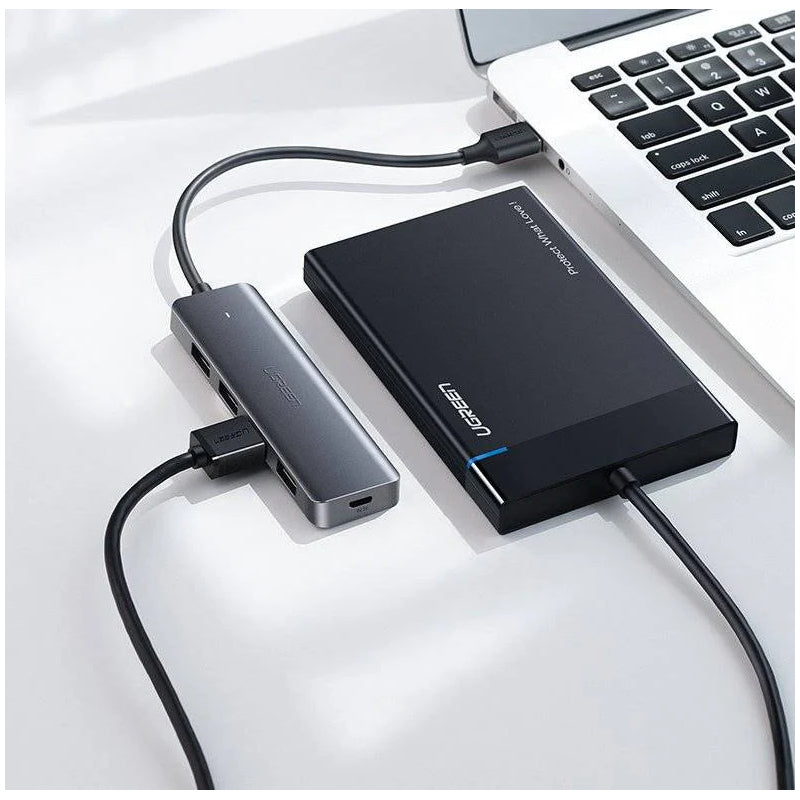 UGREEN USB HUB - 4x USB 3.2 Gen 1 with micro USB power port (CM219 50985)