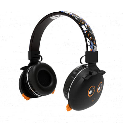 MAESTRO Jelly Monsters wireless headphone for Kids - Bluetooth / Black Ben