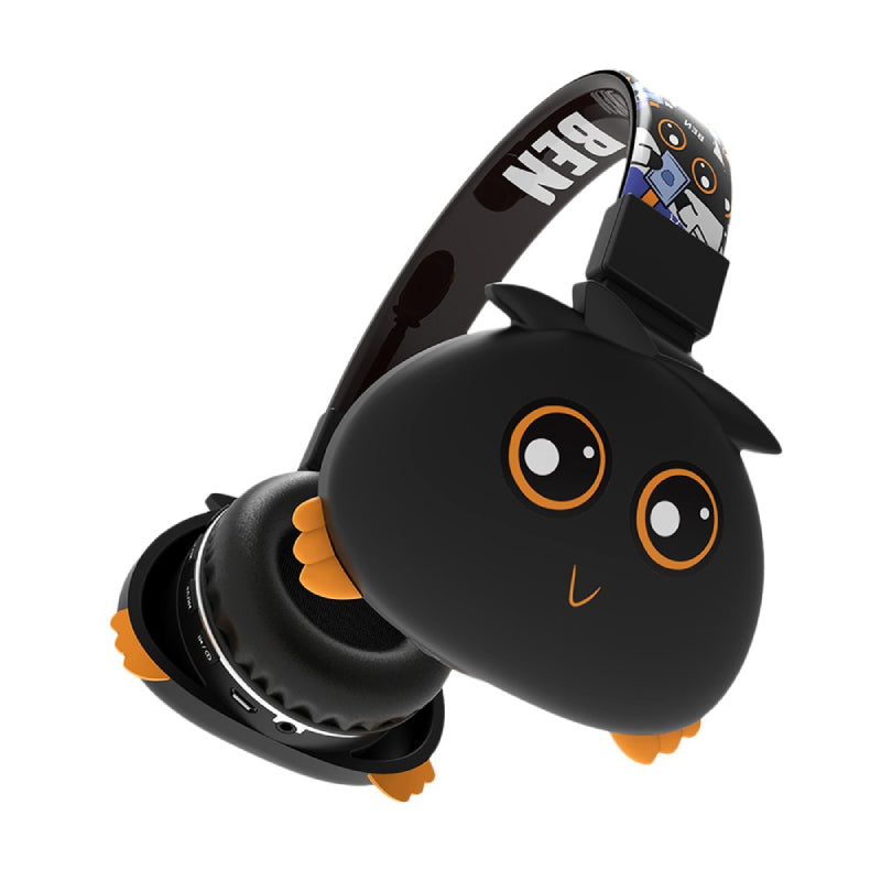 MAESTRO Jelly Monsters wireless headphone for Kids - Bluetooth / Black Ben