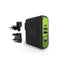 GOUI Mbala Power Bank with Wall Charger - 8000mAh / USB-A / USB-C / Black