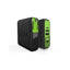 GOUI Mbala Power Bank with Wall Charger - 8000mAh / USB-A / USB-C / Black