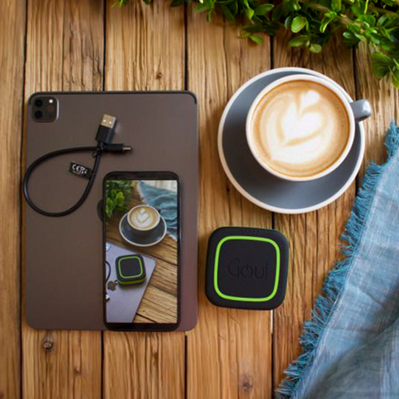 GOUI Cube Wireless Power Bank - 10,000mAh / 0.3 Meter / Black