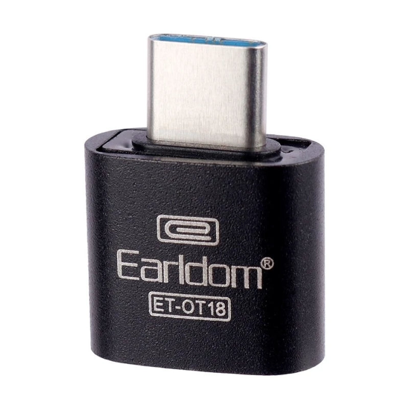 Earldom ET-OT18 OTG Adapter - Micro USB / USB-C / Black – WIBI (Want IT ...