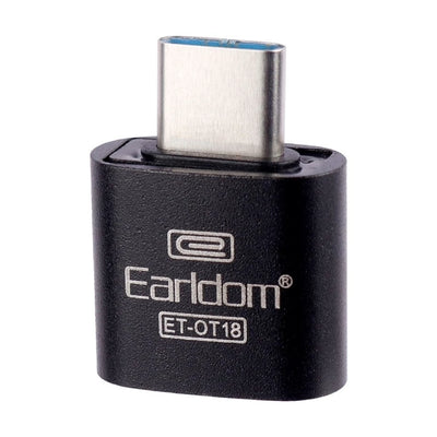 Earldom ET-OT18 OTG Adapter - Micro USB / USB-C / Black