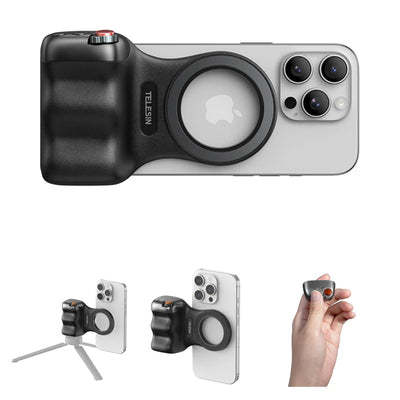 TELESIN Fun Shot Magnetic Grip 2 - 80mAh / Black