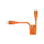 MOMAX Mag.Link Magnetic Cable - USB-C / 100W / 1 Meter / Orange