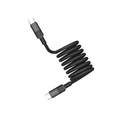 MOMAX Mag.Link Magnetic Cable - USB-C / 100W / 2 Meter / Black