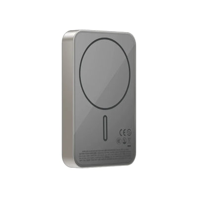 MOMAX 1-Power Q.Pass Qi2 Magnetic Wireless Power Bank - 10000mAh / USB-C / Titanium