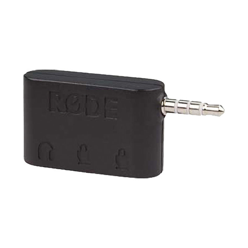 RODE SC6 Dual TRRS Input and Headphone Output for Smartphones - Black