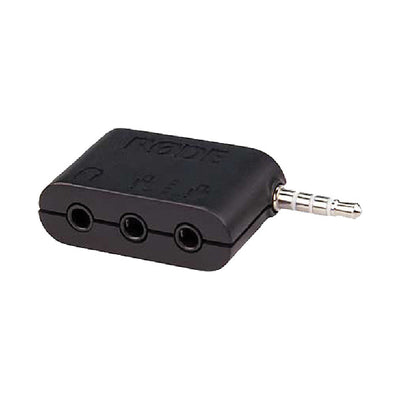 RODE SC6 Dual TRRS Input and Headphone Output for Smartphones - Black