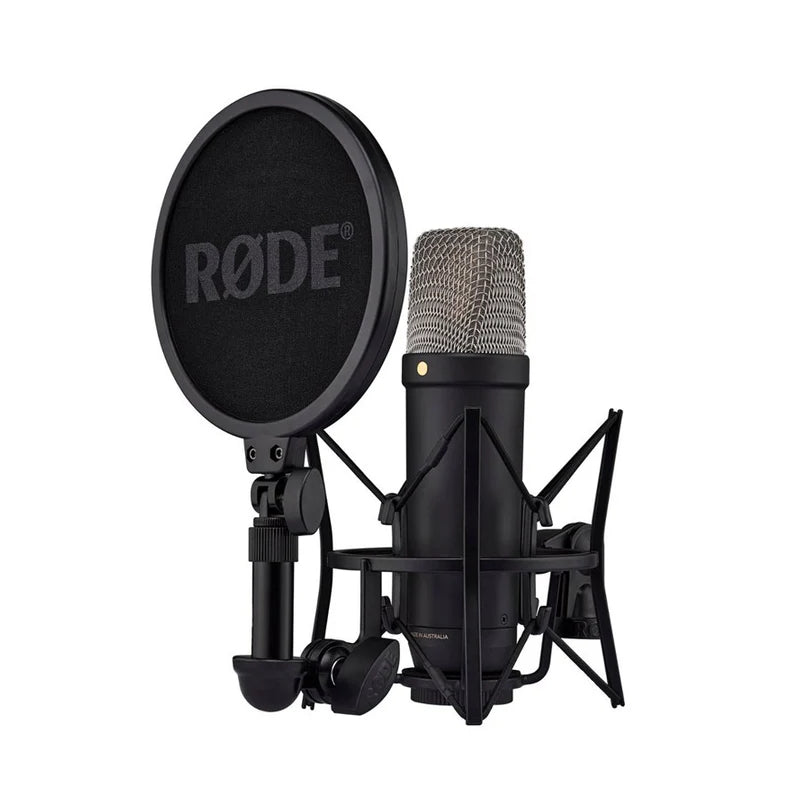 RODE NT1الجيل  الخامس  الألعاب ميكروفون  مكثف استوديويو اس بي الألعاب  تدفق ميكروفون  أسود