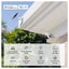 TP-Link Tapo C610 KIT Solar-Powered Pan/Tilt Security Camera Kit - 2304 × 1296 / 2.4 GHz - White