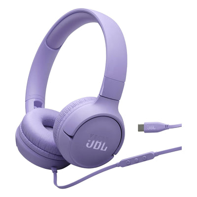 سماعات الرأس  JBL Tune 520C بسلك سماعات الرأس  على الأذن  يو اس بي/ أرجواني