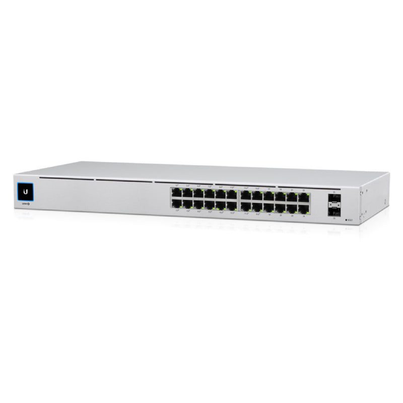 UniFi 24-Port Gigabit Compliant Managed Switch with SFP - 24 Ports / Managed - Switch