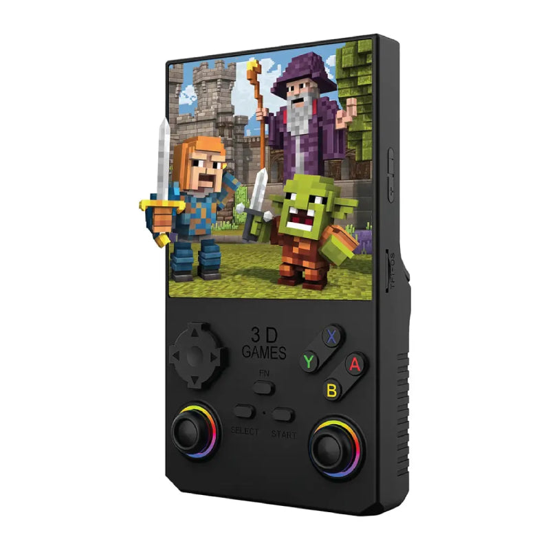 Porodo Classic Handheld Gaming Device - 4.0" IPS / 4000mAh / Black