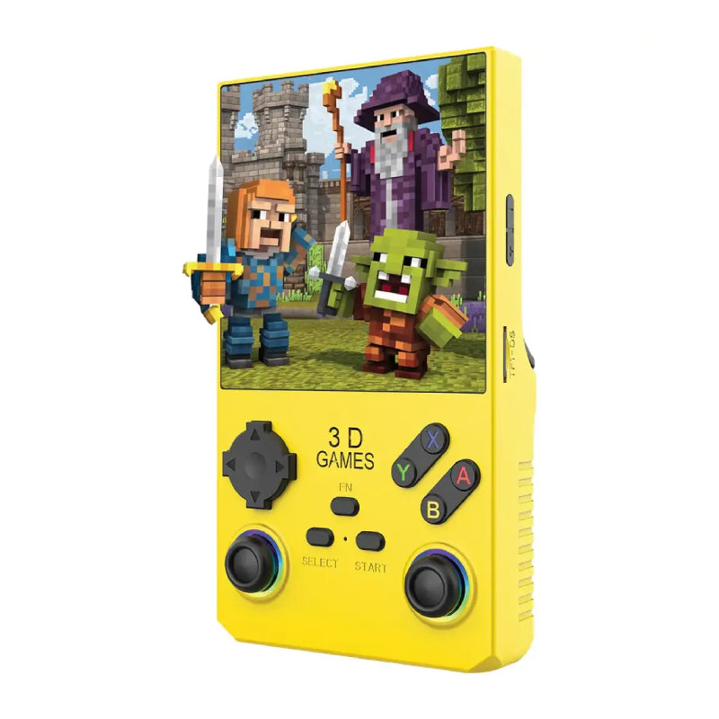 Porodo Classic Handheld Gaming Device - 4.0" IPS / 4000mAh / Yellow