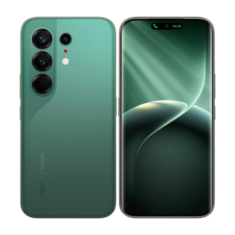 Pre-Order Tecno Camon 50 Ultra - 12GB / 256GB / 6.78" Curved AMOLED / 5G / Cypress Green - Mobile