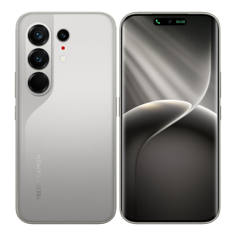 Pre-Order Tecno Camon 50 Ultra - 12GB / 256GB / 6.78" Curved AMOLED / 5G / Nebula Titanium - Mobile